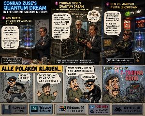 Conrad Zuse's quantum dream in the Siemens Nixdorf Museum