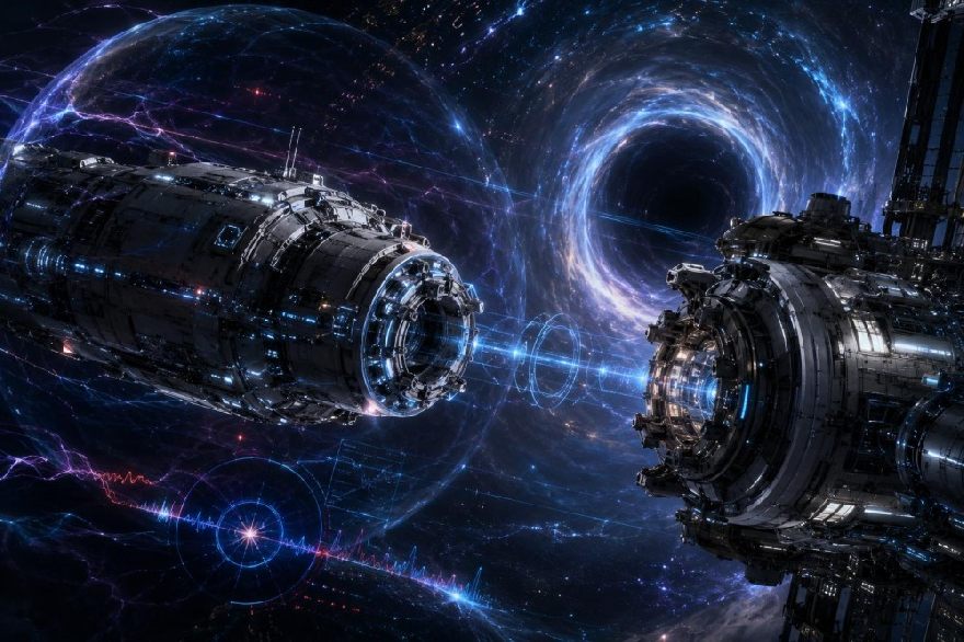 Docking near the cosmic vortex