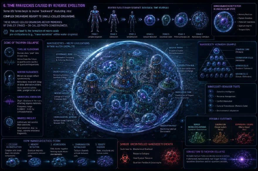 Nano-Gesellschaften und zeitliche Paradoxien