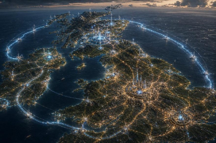 Netzwerke über Großbritannien