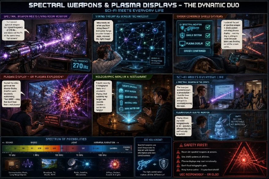 Spektralwaffen und Plasma-Displays